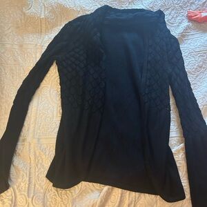 Black Lace Cardigan